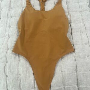 ALO Yoga Brown Bodysuit